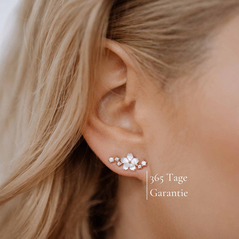 Sparkle Blumen Ohrringe