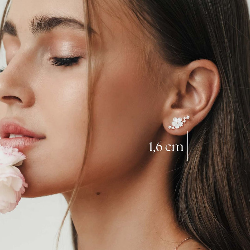 Sparkle Blumen Ohrringe