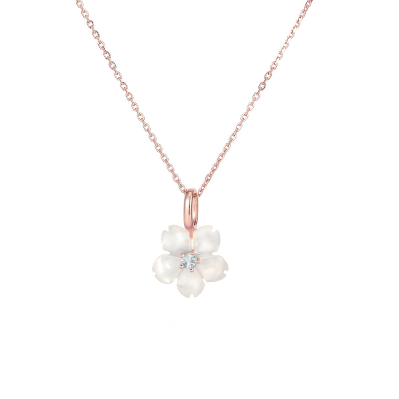 Birthstone Kette Geburtsstein, S925