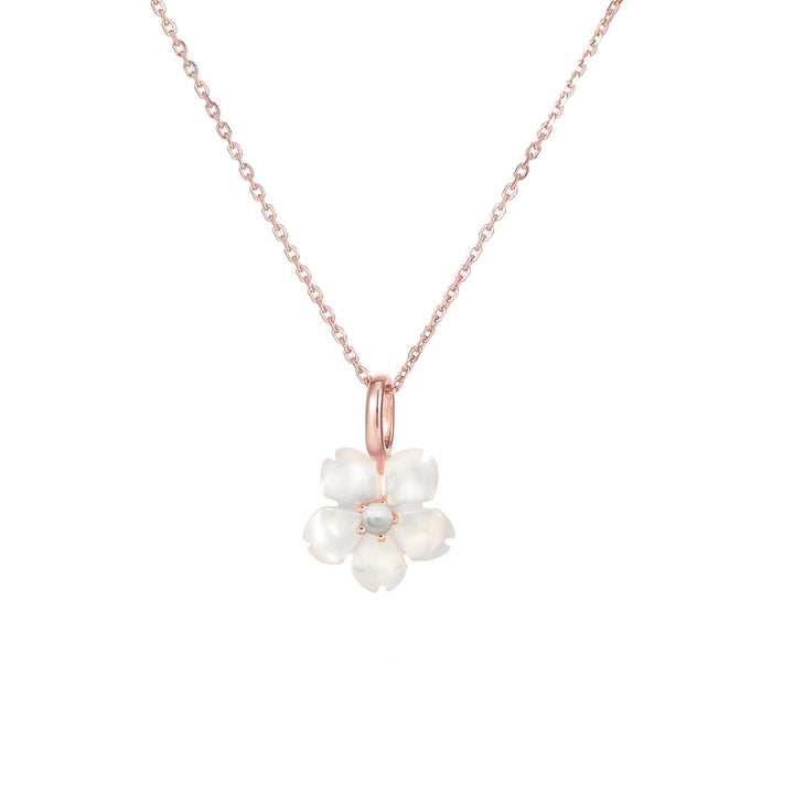 Birthstone Kette Geburtsstein, S925