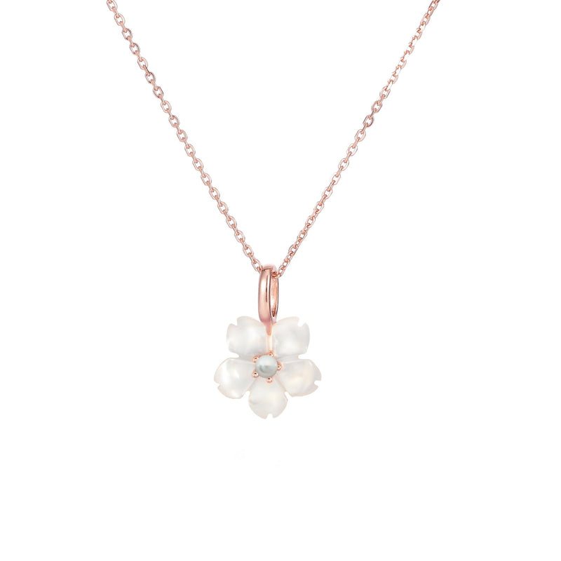 Birthstone Kette Geburtsstein, S925