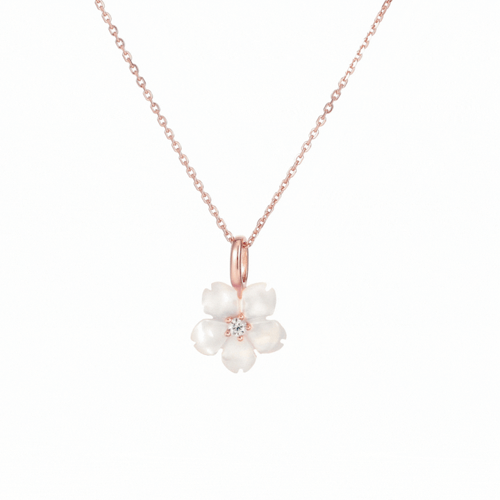 Birthstone Kette Geburtsstein, S925