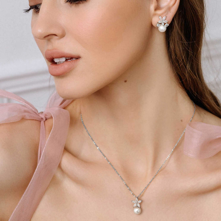 Set Fleur Silber, S925