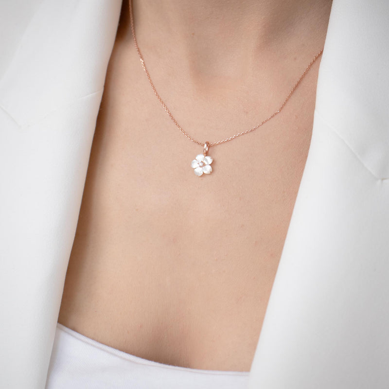 Birthstone Kette Geburtsstein, S925
