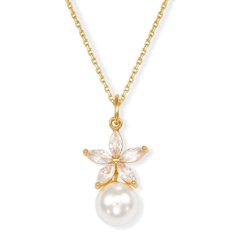 Kette Fleur Gold, S925