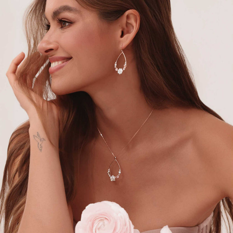 Hängeohrringe Dahlia