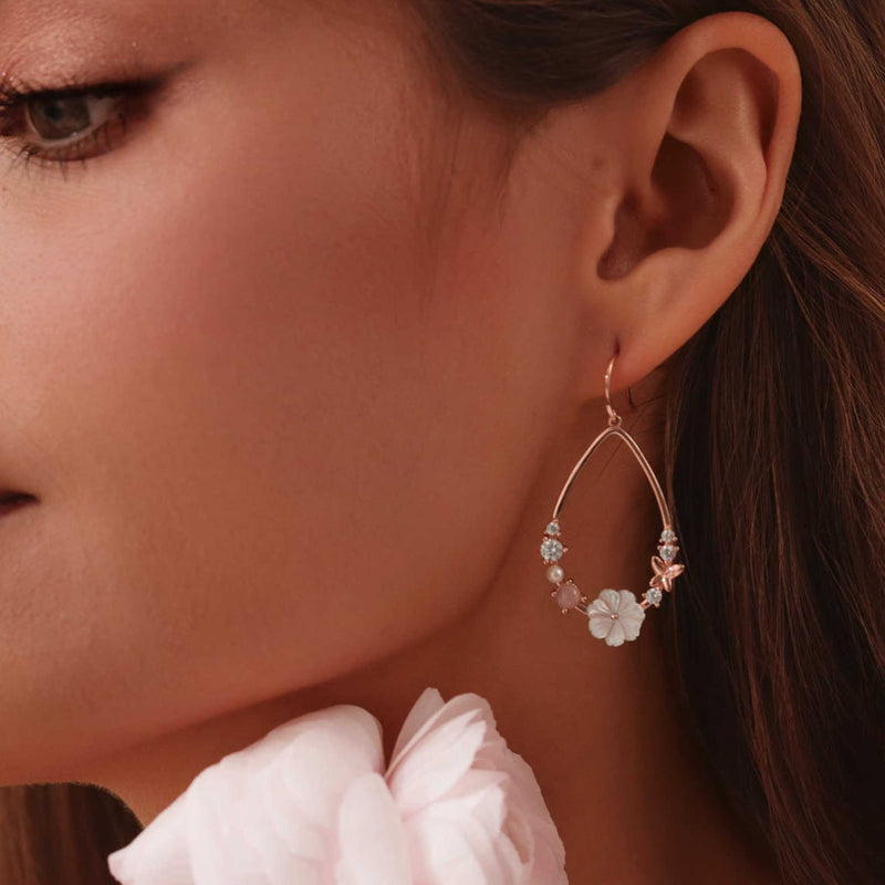 Hängeohrringe Dahlia