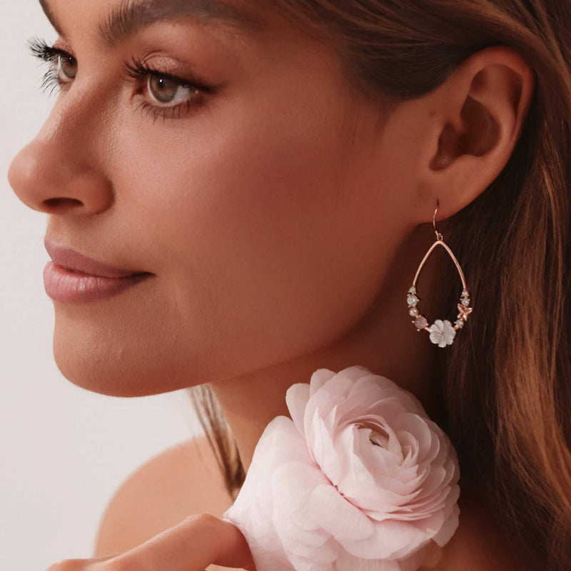 Hängeohrringe Dahlia