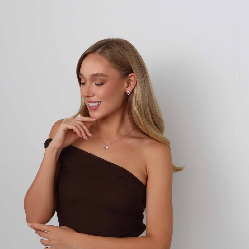 Blooming Circle Ohrringe