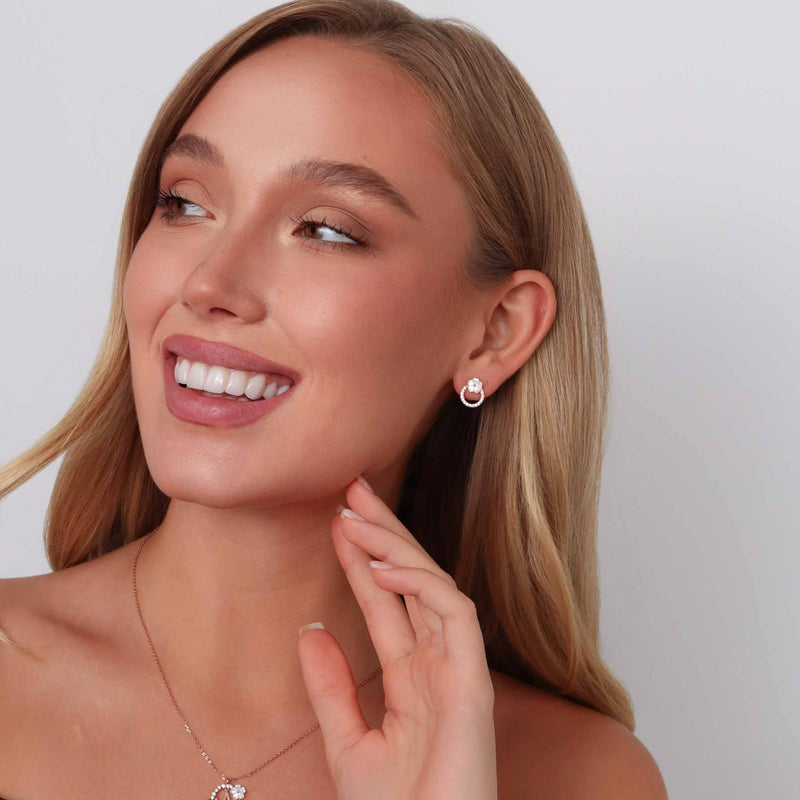 Blooming Circle Ohrringe