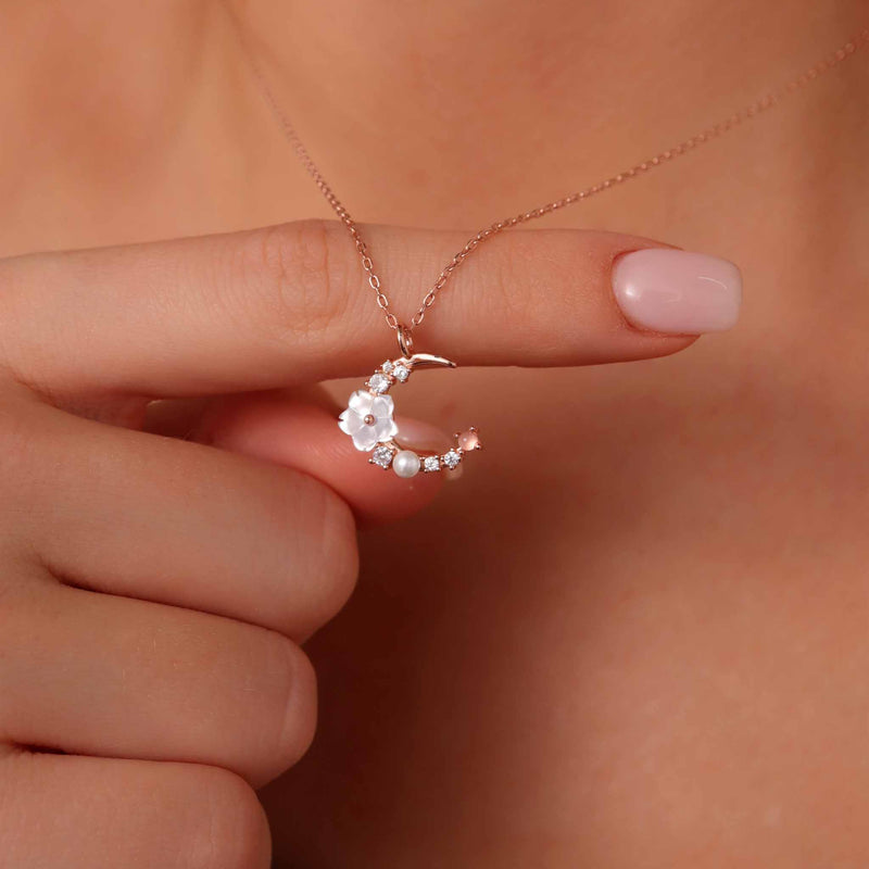 Moonlight Garden Kette, S925