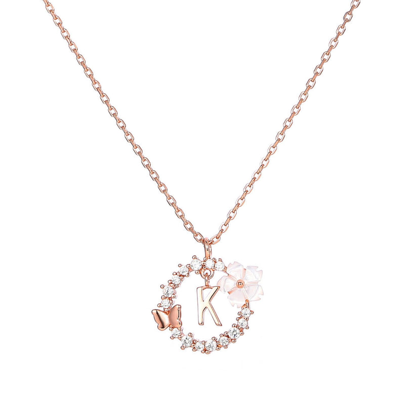 Buchstaben Kette Letter, S925