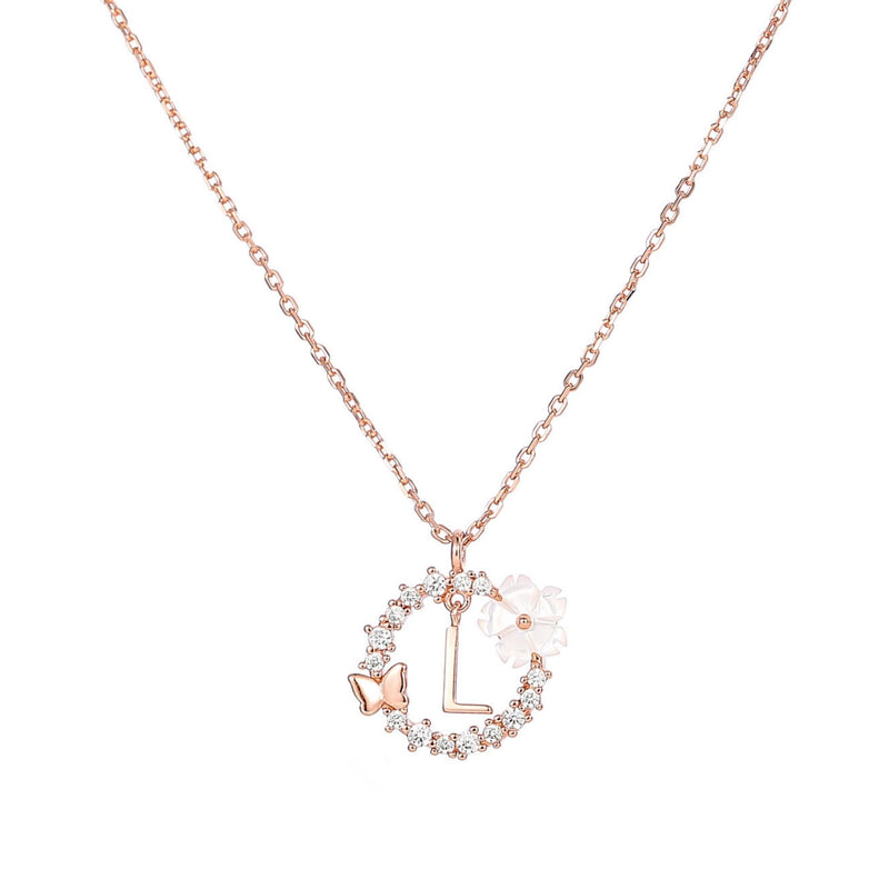 Buchstaben Kette Letter, S925