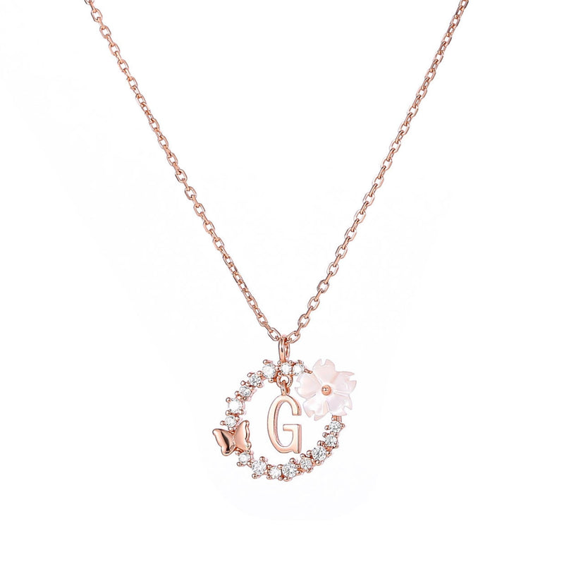 Buchstaben Kette Letter, S925