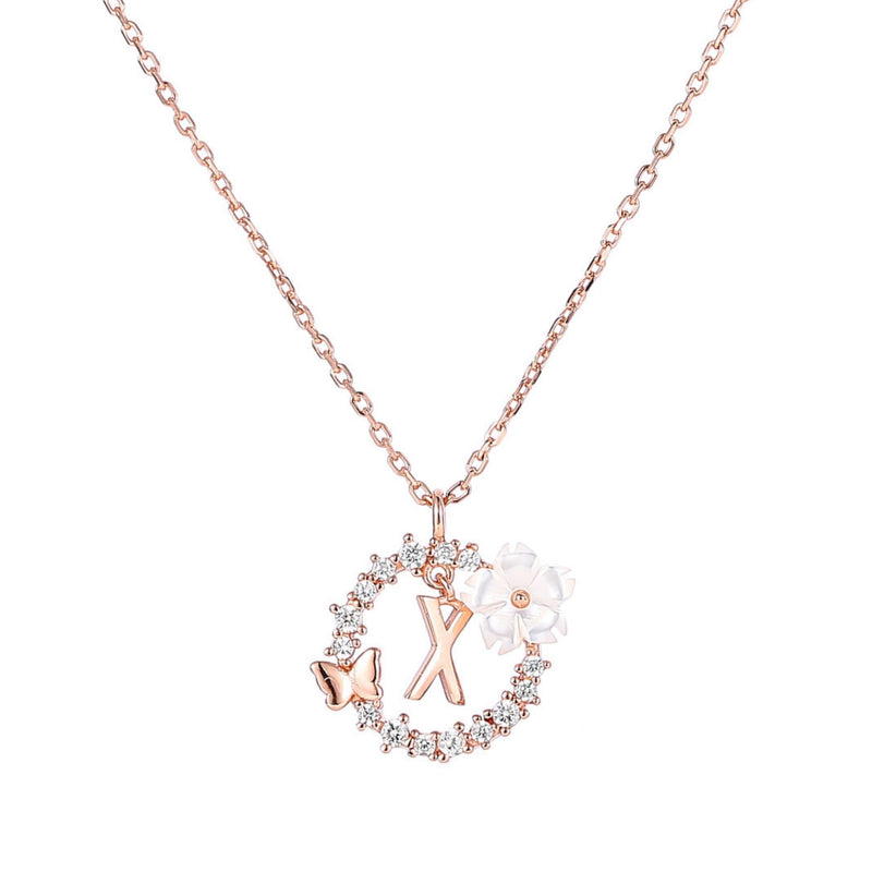 Buchstaben Kette Letter, S925