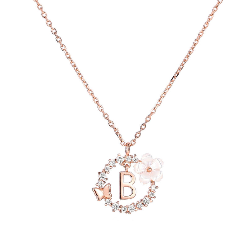 Buchstaben Kette Letter, S925