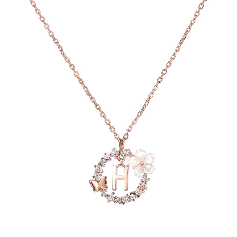 Buchstaben Kette Letter, S925