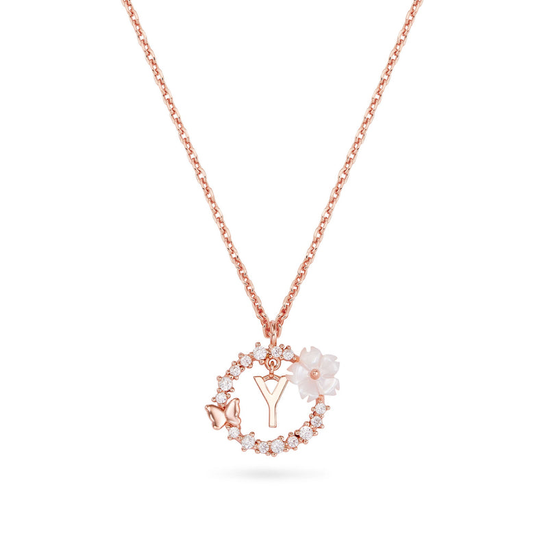 Buchstaben Kette Letter, S925