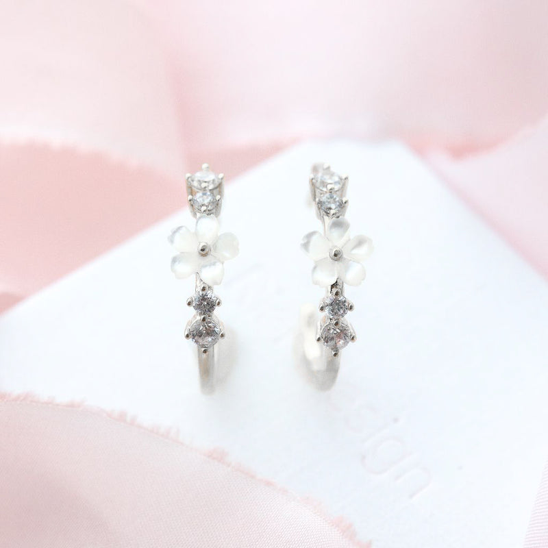 Ohrringe Lia Silber, Creole