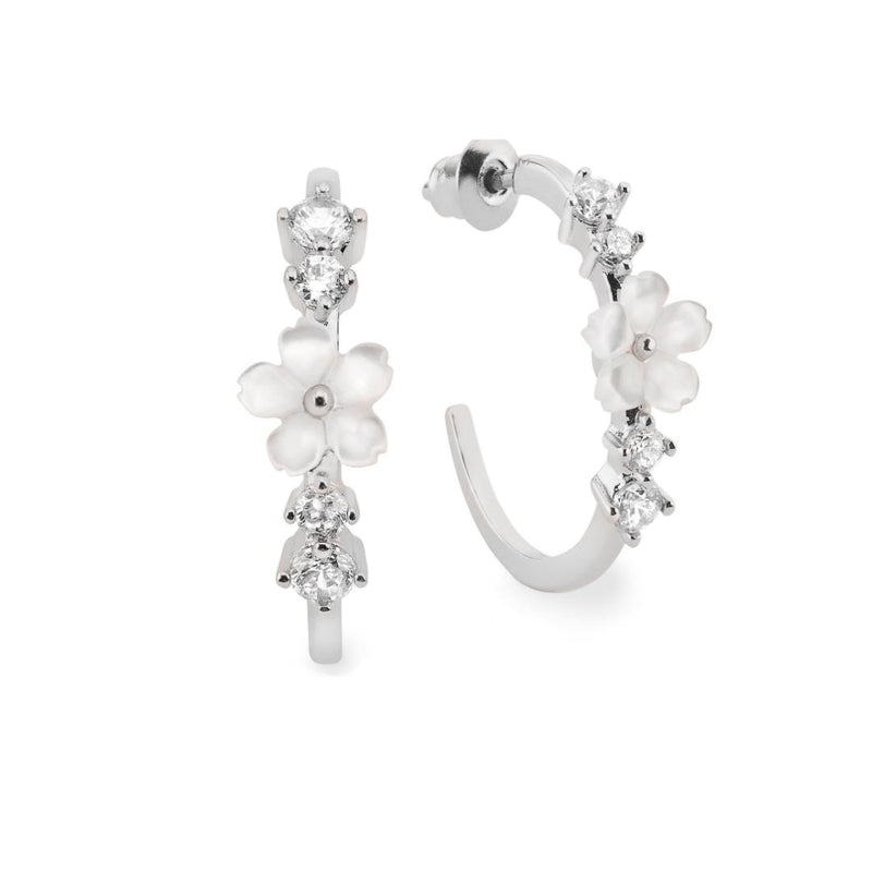 Ohrringe Lia Silber, Creole