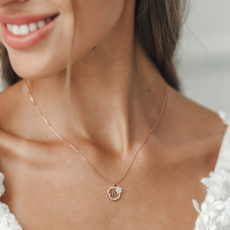 Buchstaben Kette Letter, S925