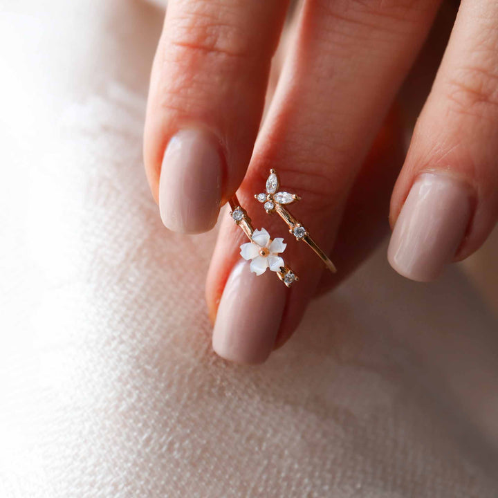 Ring Butterfly Roségold