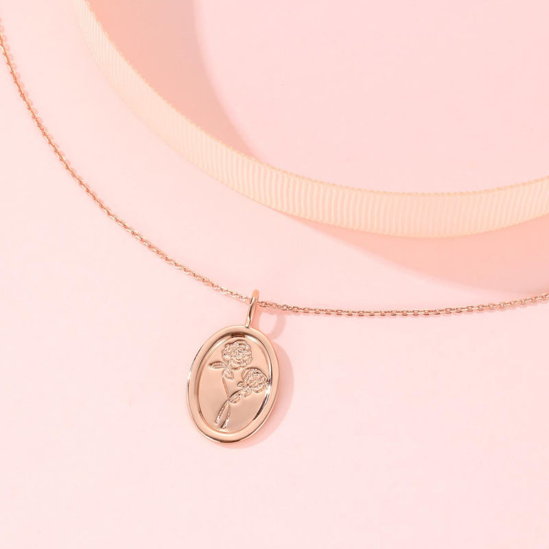 Birthflower Kette, S925