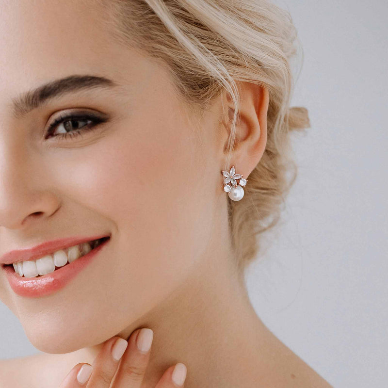 Set Fleur Perla Rosegold