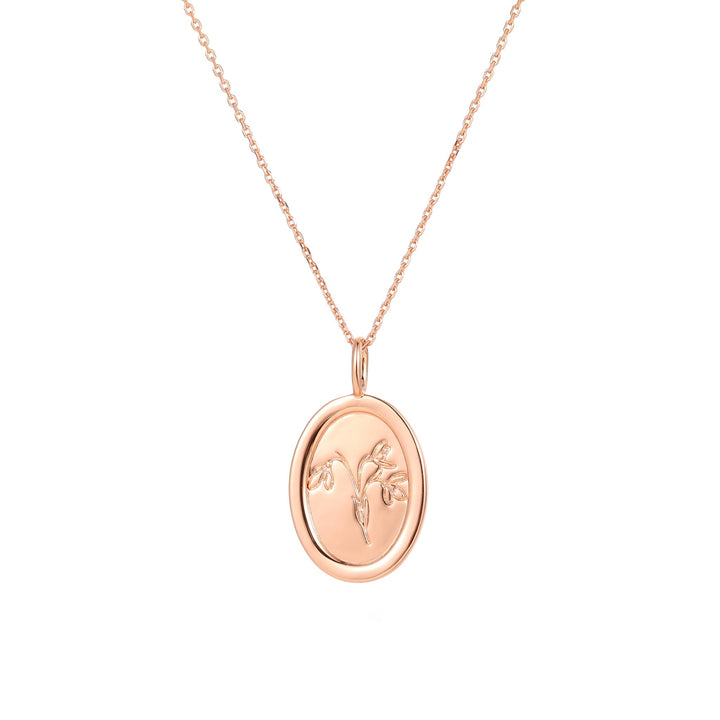 Birthflower Kette, S925