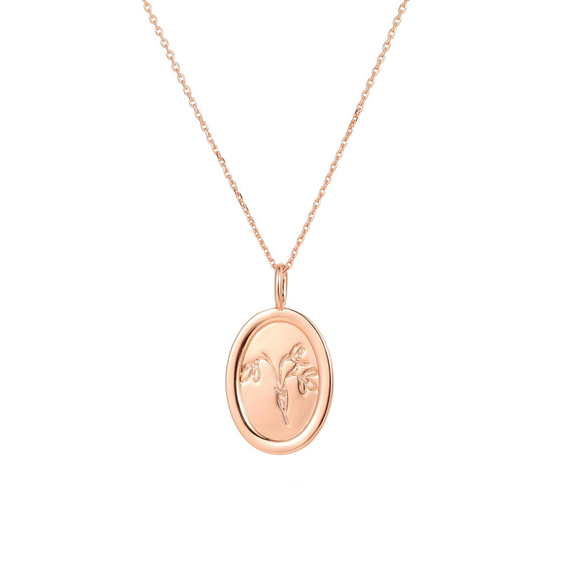 Birthflower Kette, S925