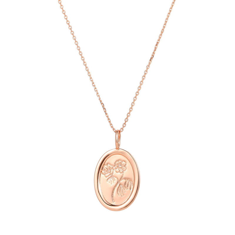 Birthflower Kette, S925