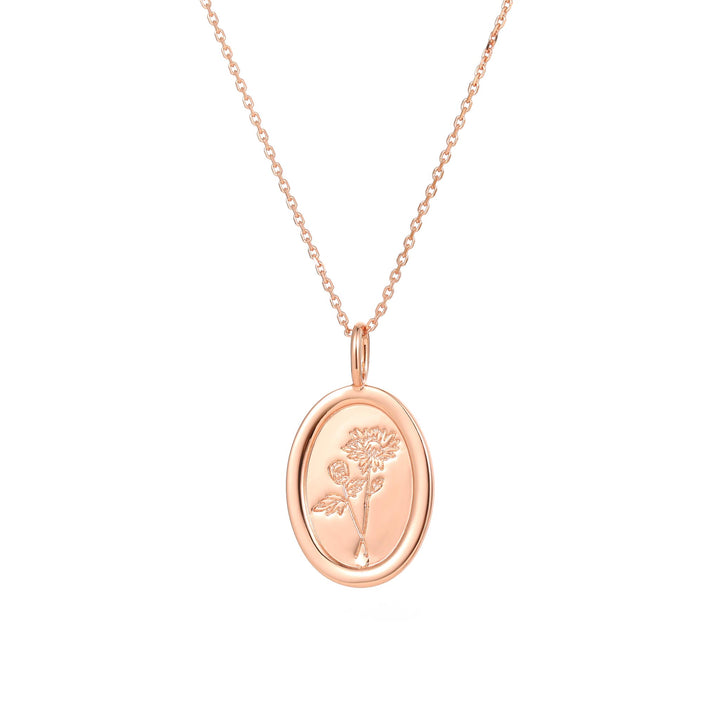 Birthflower Kette, S925