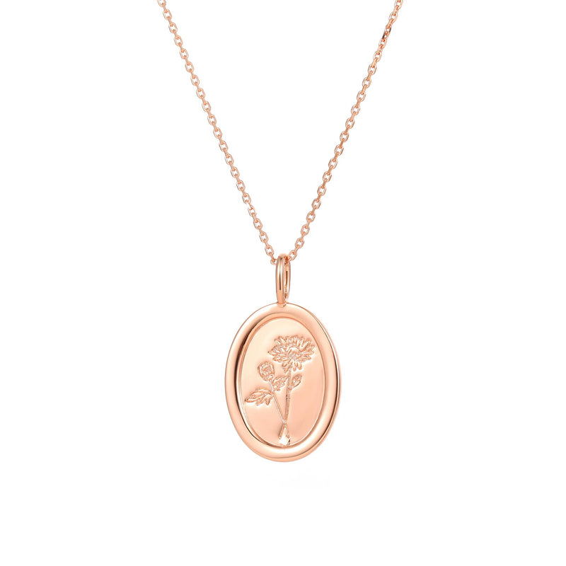 Birthflower Kette, S925