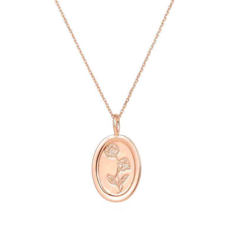 Birthflower Kette, S925