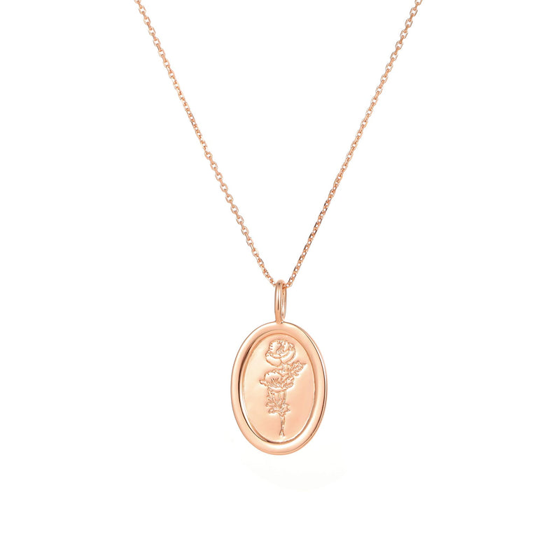 Birthflower Kette, S925