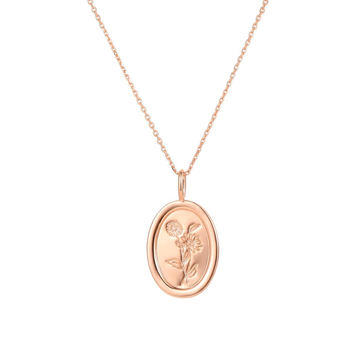 Birthflower Kette, S925
