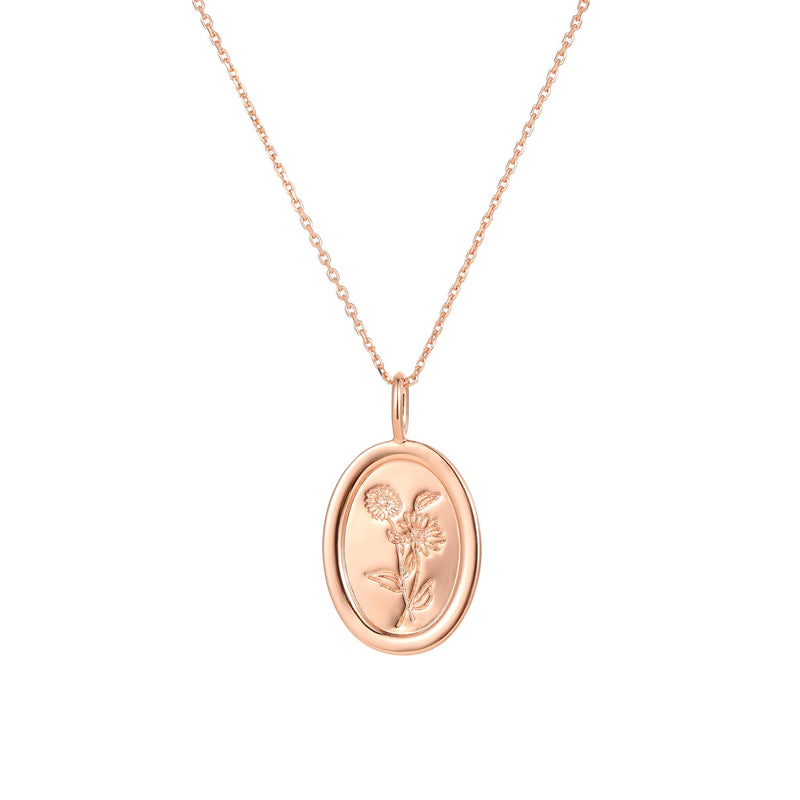 Birthflower Kette, S925