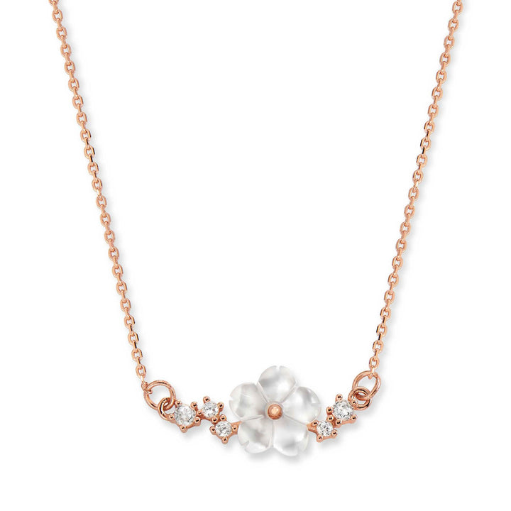 Sparkle Blumen Kette, S925