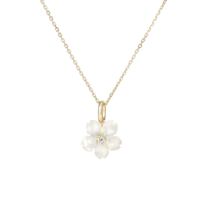 Kette Perlmuttblume Bloom Golden
