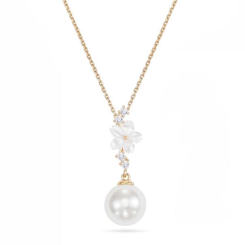 Cascade Pearl Kette Golden