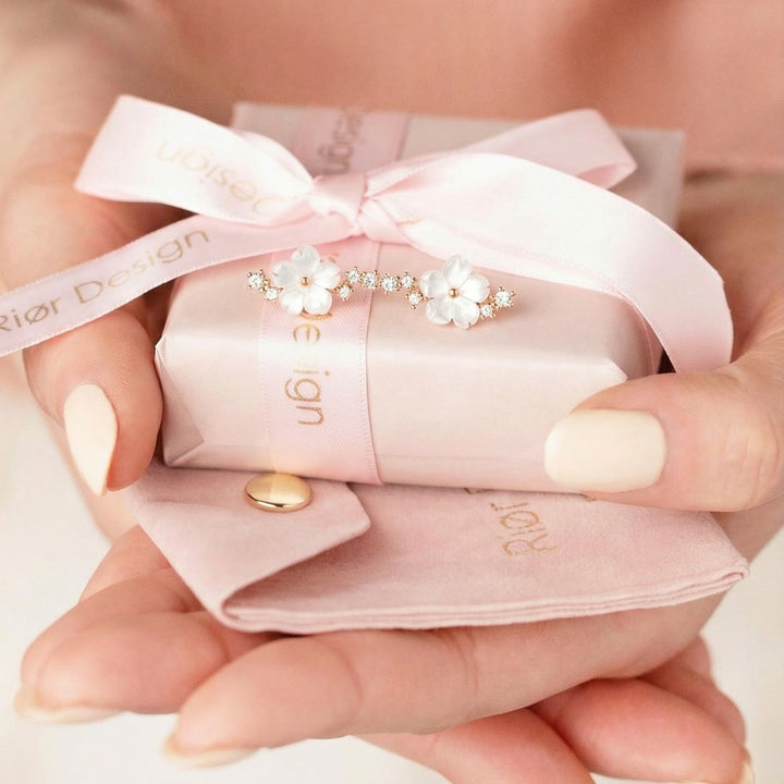 Sparkle Blumen Ohrringe