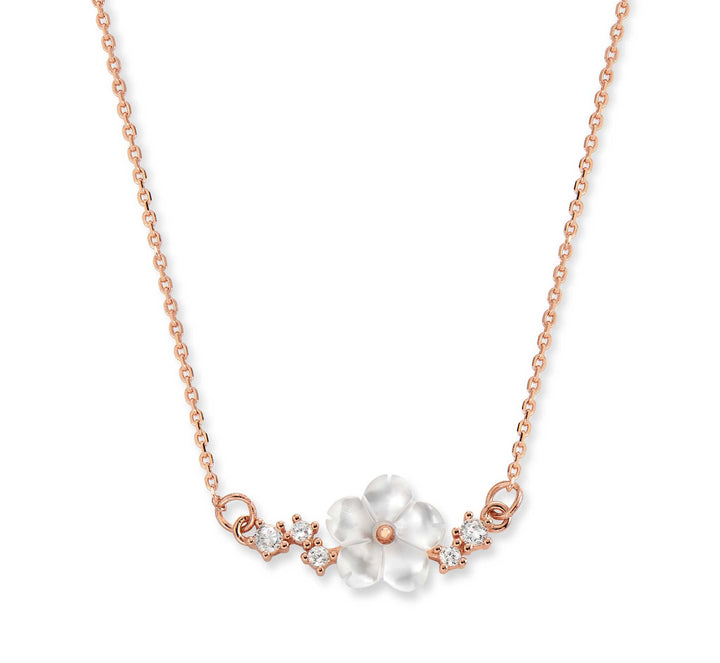 Sparkle Blumen Kette, S925