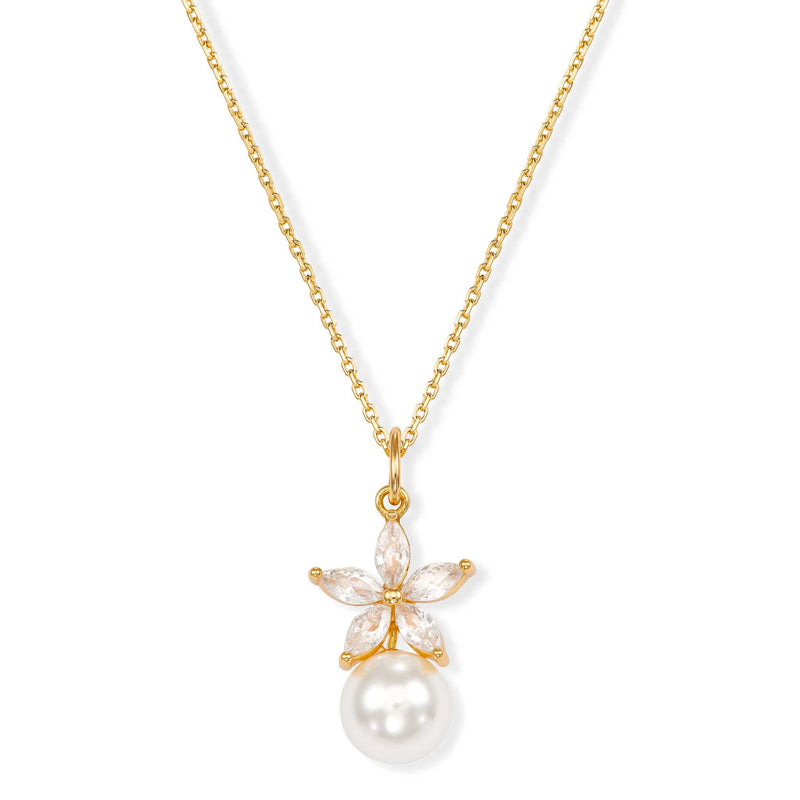 Kette Fleur Gold, S925