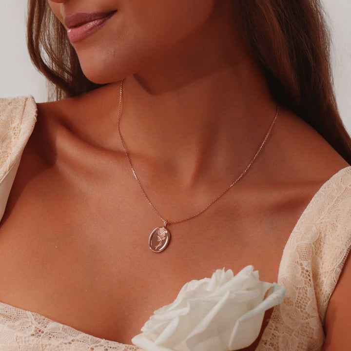 Birthflower Kette, S925