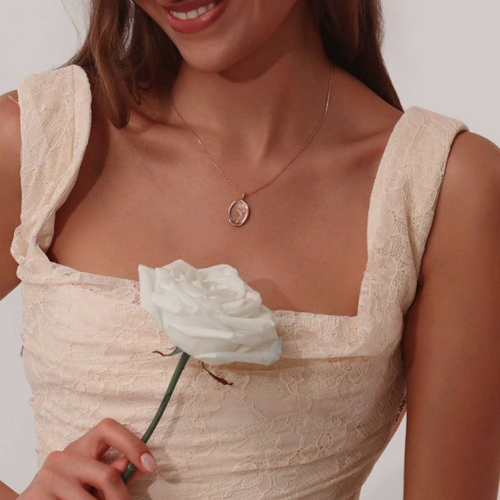 Birthflower Kette, S925