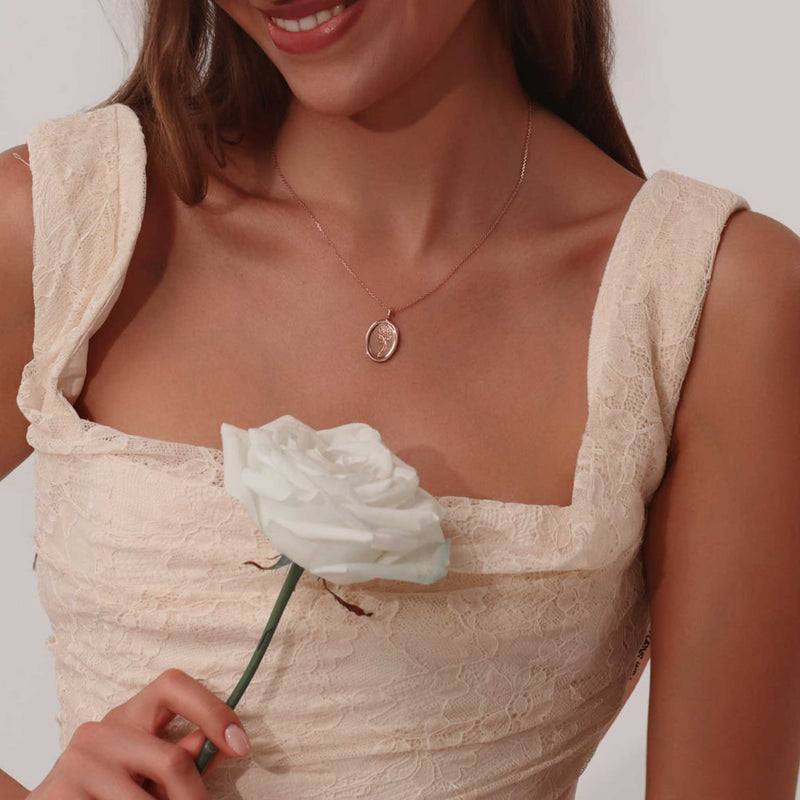 Birthflower Kette, S925