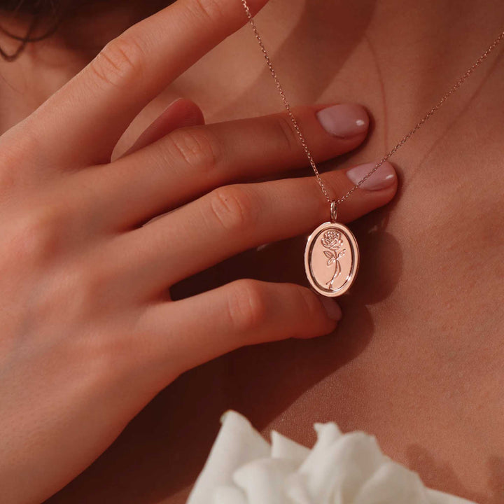 Birthflower Kette, S925