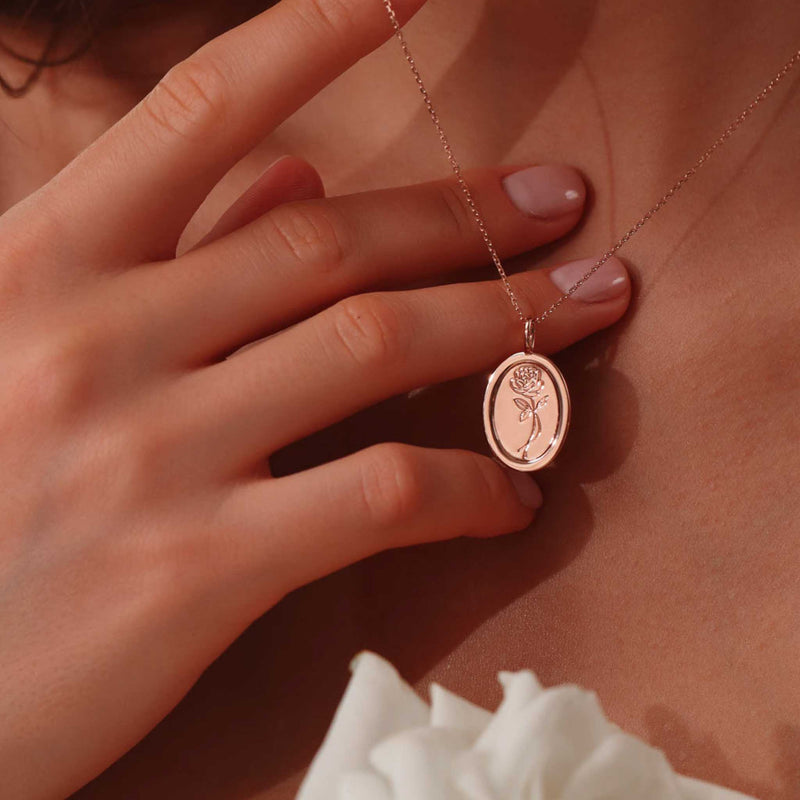 Birthflower Kette, S925
