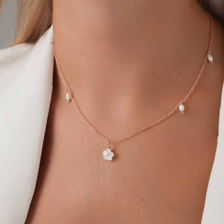 Perlenzauber Kette, S925