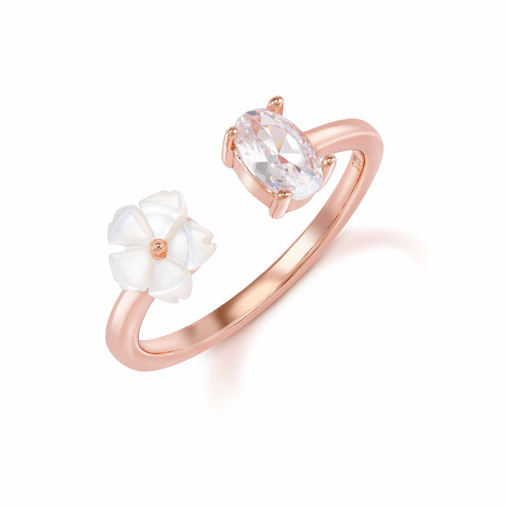 Ring Tia Rosegold, S925